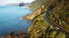 Melbourne along Great Ocean Rd Landing at 12 Apostles Helicopter Return Flights for 4 Passengers